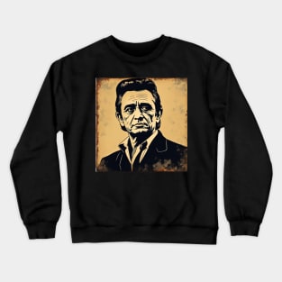 Johnny Cash Harmonious Hits Crewneck Sweatshirt